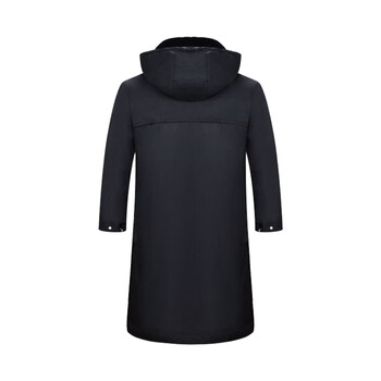 星工（XINGGONG）冬季保安大衣 加厚长款防风防寒多功能劳保棉衣门卫执勤棉服 加厚款190码