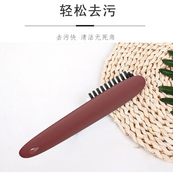亿丽佳 塑料小刷子鞋子清洁刷软毛洗鞋刷洗衣服刷板刷鞋刷子（颜色随机）15件/组