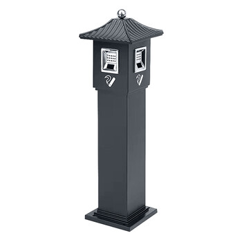 和畅（HC）GPX-114 座地烟灰柱 皱纹灰 烟蒂柱 烟灰桶 立式烟灰缸