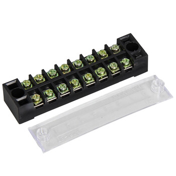 天旭TB-1508接线端子排电线组合式连接器15A8位分线器螺钉阻燃底座纯铜 1个