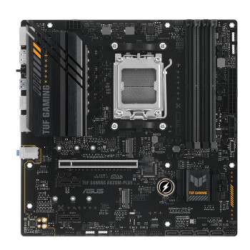 华硕TUF GAMING A620M-PLUS 主板 支持 CPU 7500F/7600X (AMD A620/socket AM5) 