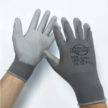 赛立特安全（SAFETY-INXS）N10559PU涂层耐磨手套 透气舒适 8# 12副/打 定做