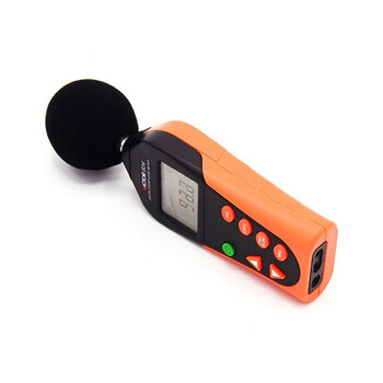 胜利仪器（VICTOR）A/C记权数字噪音计分贝仪声级计音量计噪声计声音测试仪 VC824 标配现货
