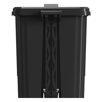 科力邦（Kelibang） 分类垃圾桶 大号脚踏式40L易腐其他垃圾桶带盖双桶环卫户外垃圾桶翻盖 KB1201 绿灰