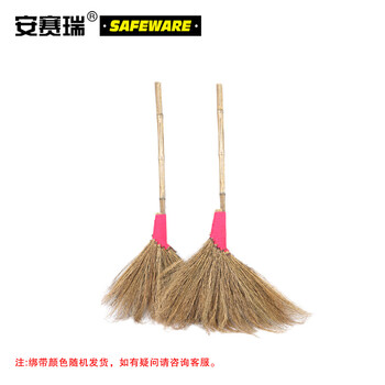 安赛瑞 金丝草大扫把（5把装）大号天然草编大扫帚 物业环卫清扫大笤帚 落叶清扫大扫把 清扫清洁工具 10500