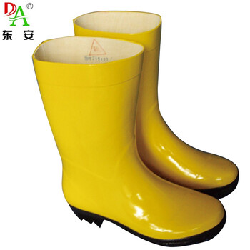 宏兴（Hong Xing）DA-087 橡胶高筒防化雨靴 防水防滑防穿刺防油腐蚀 定做 44码 1双
