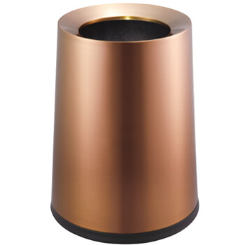 南 GPX-3E 锥形房间桶 玫瑰金 商用 南方垃圾桶 酒店宾馆客房果皮桶