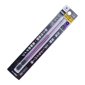 安力士牌（ANEX）梅花内六角批咀ACTX-2015带孔风批头T20X150mm梅花型电动批嘴 星型螺丝刀