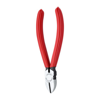 凯尼派克（KNIPEX）70 01 140 通用型斜口钳 抛光 塑料套柄 140mm 切割类工具 钢