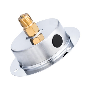 匡建仪表（CONJANT）YTN-60ZT  耐震压力表0-0.6mpa不锈钢液压表 轴向抗震高压螺纹14*1.5