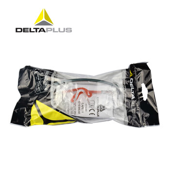 代尔塔（Deltaplus）101117 KILIMANDJARO CLEAR 护目镜 防冲击 防刮擦 防雾 防护眼镜  5付装 