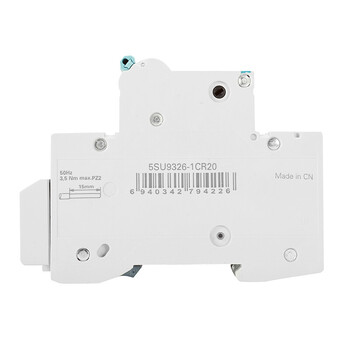 西门子(SIEMENS)空气开关 漏电保护断路器2P 20A 带漏保5SU93261CR20