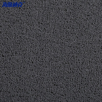 海斯迪克 PVC丝圈地垫 加厚防滑进门垫电梯地毯 灰色1.8M*13mm*1M 1卷 多拍不截断 HK-45