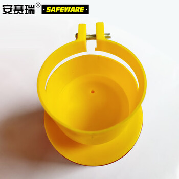 安赛瑞 太阳能警示灯（经济型）交通路锥障碍LED爆闪灯 道路施工船用夜间信号灯 立柱套入式 135×80mm 25386