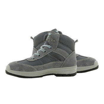 鞍琸宜/SAFETYJOGGERSBOTANICS1P中帮劳保鞋钢头钢底防砸防刺穿防静电防滑耐磨防护鞋灰色42码1双