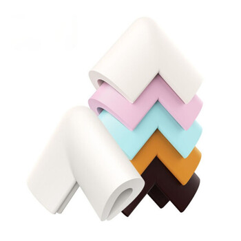 海斯迪克 HK-339 L型防撞角10个 安全防护角 桌角防碰保护套 优质加厚款颜色随机