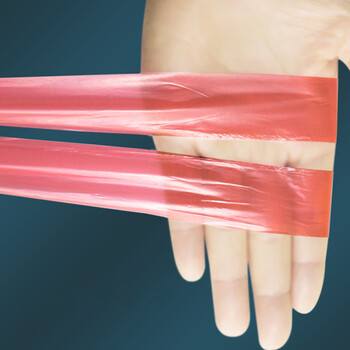 斯威诺 N-3635 抽绳式自动收口垃圾袋 办公室穿绳垃圾袋彩色45*50CM 1卷15只装