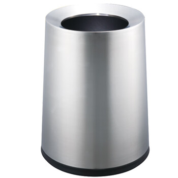 南 GPX-3E 锥形房间桶 砂银钢 商用不锈钢 南方垃圾桶 酒店宾馆客房果皮桶