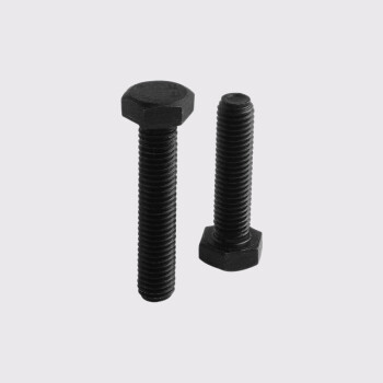 六角头螺栓高强度10.9级碳钢外六角 碳钢发黑 M12*60【80支】