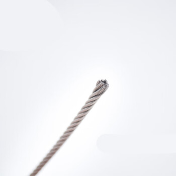 英耐特 304不锈钢钢丝绳 工业用牵引绳防护钢绞线 软钢丝线 2/3/4/5/6/8mm Φ8mm*100米