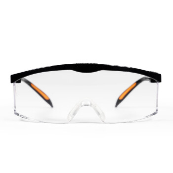 霍尼韦尔护目镜100110防风防粉尘工业切割防护眼镜防雾黑色透明镜片S200A