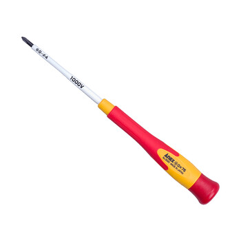 安力士牌（ANEX）进口1000V耐高压No.3590精密绝缘电工螺丝刀(PH0)4.0X75mm 十字起子 螺丝批改锥