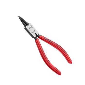 凯尼派克（KNIPEX）44 11 J0 内卡簧钳 8-13mm 抛光 塑料套柄 直头 切割类工具 钢