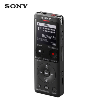 索尼（SONY）录音笔ICD-UX570F 4GB 黑色 智能降噪升级款 专业线性录音棒 商务学习采访支持内录