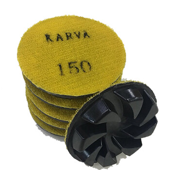 伽華（KARVA）JH-06 150目圆形树指螺旋厚片 6片装 圆形树指螺旋厚片 6片装