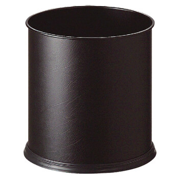 南 GPX-106 南方圆形单层垃圾桶 黑色 商用垃圾桶 酒店宾馆客房果皮桶