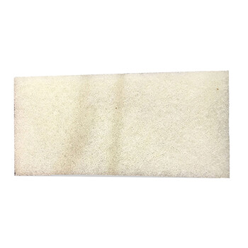 伽華（KARVA）JH-01 白色 方形百洁垫 一盒五片 大理石 花岗石百洁垫 水磨片 抛光修边机百洁垫