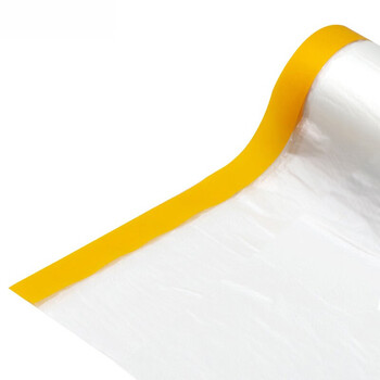 飞尔（FLYER）遮蔽膜保护膜 和纸喷漆遮蔽膜 地面装修保护膜【90cm×25m】5卷起批