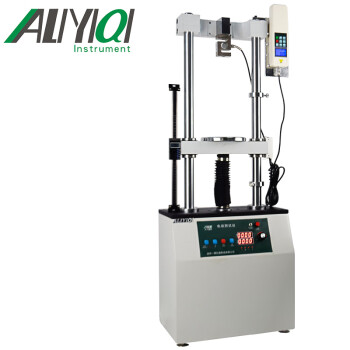 艾力ALIYIQI 电动立式双柱测试台 电线布料橡胶塑料拉力试验机 拉伸压缩测试 AEV-10000 不含表