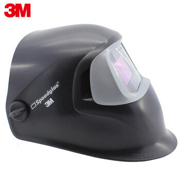 3M 自动变光焊接面罩 亮度可调节 氩弧焊 电焊100V 定做