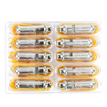 劳博士 LBS851 双腔高频口哨 警哨口哨比赛裁判口哨多功能哨子 (5个装）