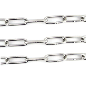海斯迪克 304不锈钢链条 防盗链 直径4mm长2米 HK-357