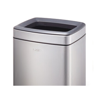 南 SF12-F01 长方形房间桶 商用酒店宾馆客房不锈钢 南方垃圾桶 果皮桶 砂钢 内桶容量12升