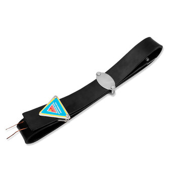 厚创 危险品货车油罐车静电带橡胶拖地带接地线防消除静电汽车用品 1.5米长