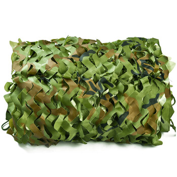 海斯迪克 HKW-150 防卫星防航拍伪装网 户外丛林迷彩网遮阳网 防航拍防晒网布防伪网布 4米*10丛林迷彩