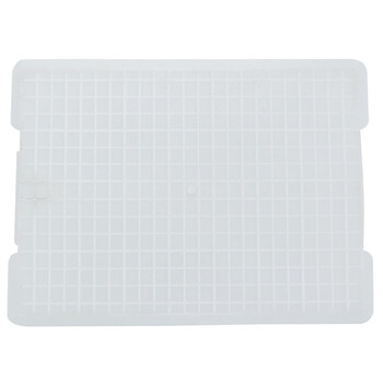 冰禹 BY-2375 加厚塑料物流周转箱 零件盒工具箱收纳箱 410*310*145mm 白色 4#