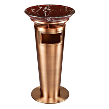 南 GPX-33Q 南方宝鼎座地烟灰桶 古铜 商场垃圾桶 酒店落地烟灰桶立式果皮桶商场垃圾筒