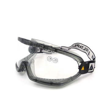 代尔塔防护眼镜防喷溅防冲击防雾防刮擦护目镜透明 101104
