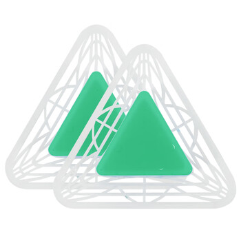 兰诗（LAUTEE）PA1195 尿斗三角块  卫生间滤洁块 2块/包