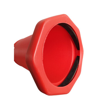 鼎红 50cm高塑料路锥雪糕筒夜间反光路障安全警示锥橡胶条加重