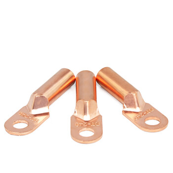 BOWERY DT铜鼻子电缆接头DT-240平方铜接线端子线鼻子酸洗堵油线耳紫铜端子厂家配送 1个