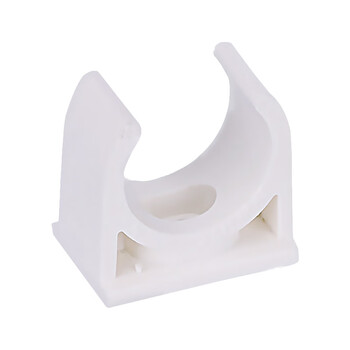 联塑 LESSO 管夹PVC电工套管配件白色 φ32