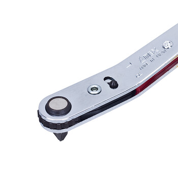 安力士牌（ANEX）进口No.426 上曲棘轮螺丝刀 棘爪超短批头 一字起子 十字螺丝批 改锥 2件套