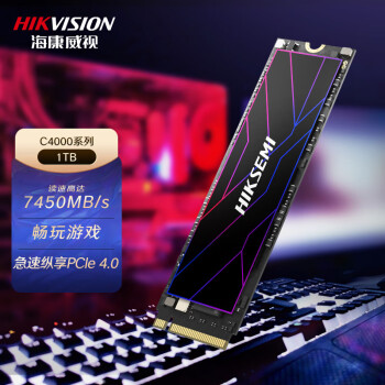 HIKVISION 海康威视 HS-SSD-C4000 NVMe M.2 固态硬盘 1TB（PCI-E4.0）