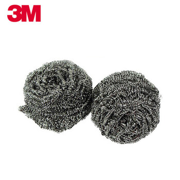 3M 思高合宜金属钢丝球厨房清洁洗碗刷锅强力去污XY003837743 2包（3个/包）定做
