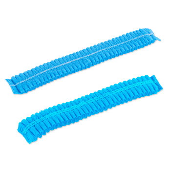 安美尚（ams）白色定做一次性无纺布条帽014701 食品洁净室卫生用 1000只装